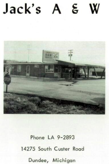 A&W Restaurant - Dundee - 14275 - S Custer Rd (newer photo)